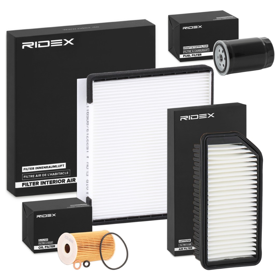 RIDEX Kit de filtres 4055F28295 Kit de filtres RIDEX SPORTAGE 4055F28295 pas cher