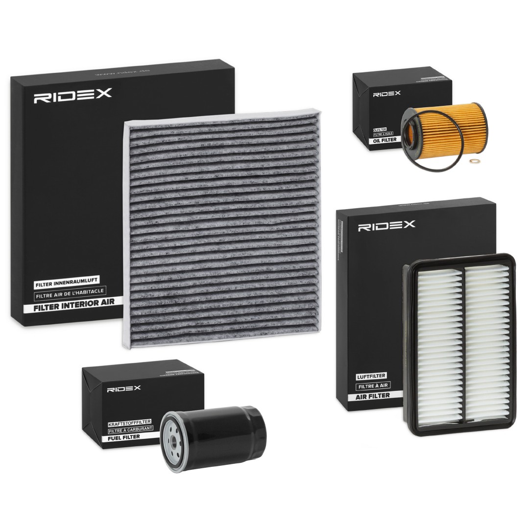 RIDEX Kit de filtres 4055F28871 Kit de filtres RIDEX SPORTAGE 4055F28871 pas cher