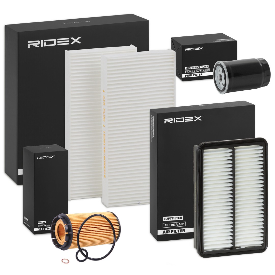 RIDEX Kit de filtros 4055F28961 Elemento de filtro RIDEX Kia CEE'D 4055F28961
