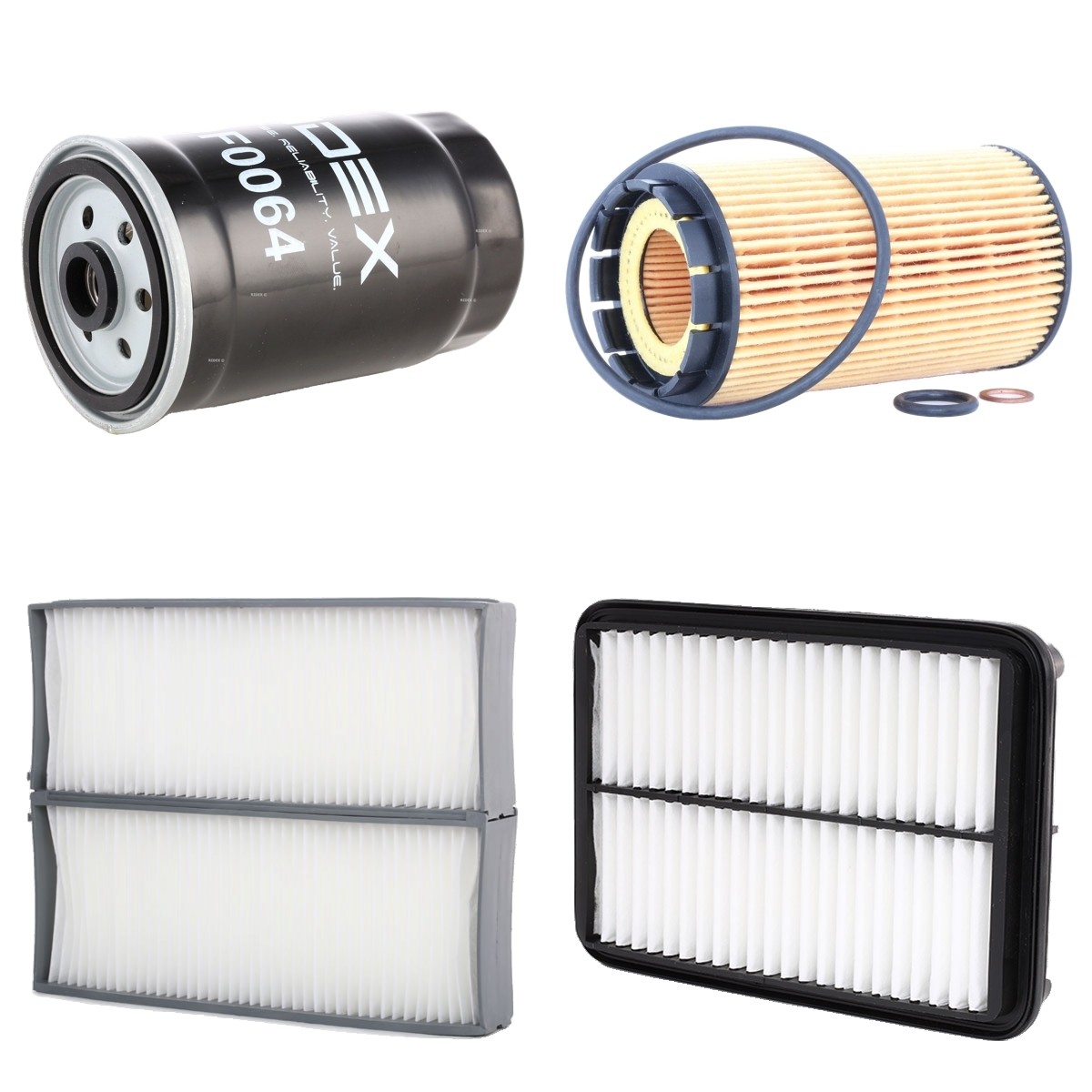 RIDEX Kit de filtres 4055F28983 4055F28983 RIDEX Kit de filtres Hyundai pas cher