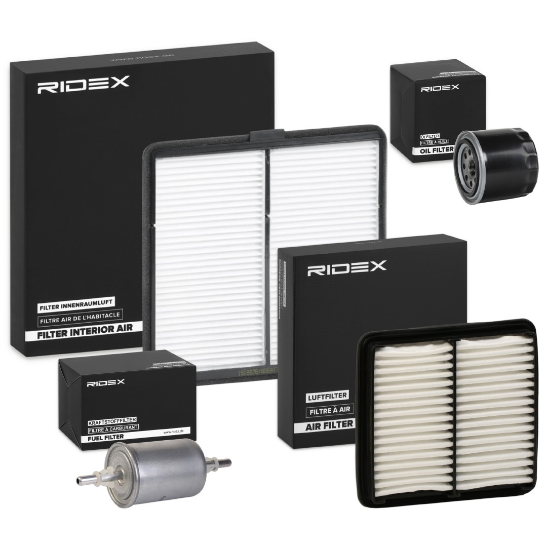 RIDEX Σετ φίλτρων 4055F29393 RIDEX Σετ φίλτρων CHEVROLET 4055F29393