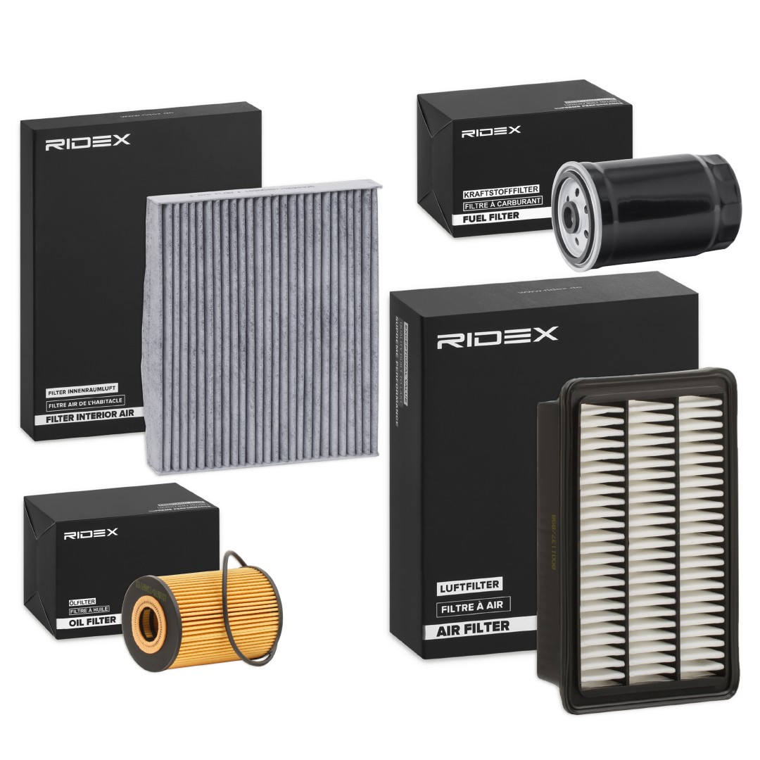RIDEX Kit de filtros 4055F29484 RIDEX Elemento de filtro HYUNDAI 4055F29484