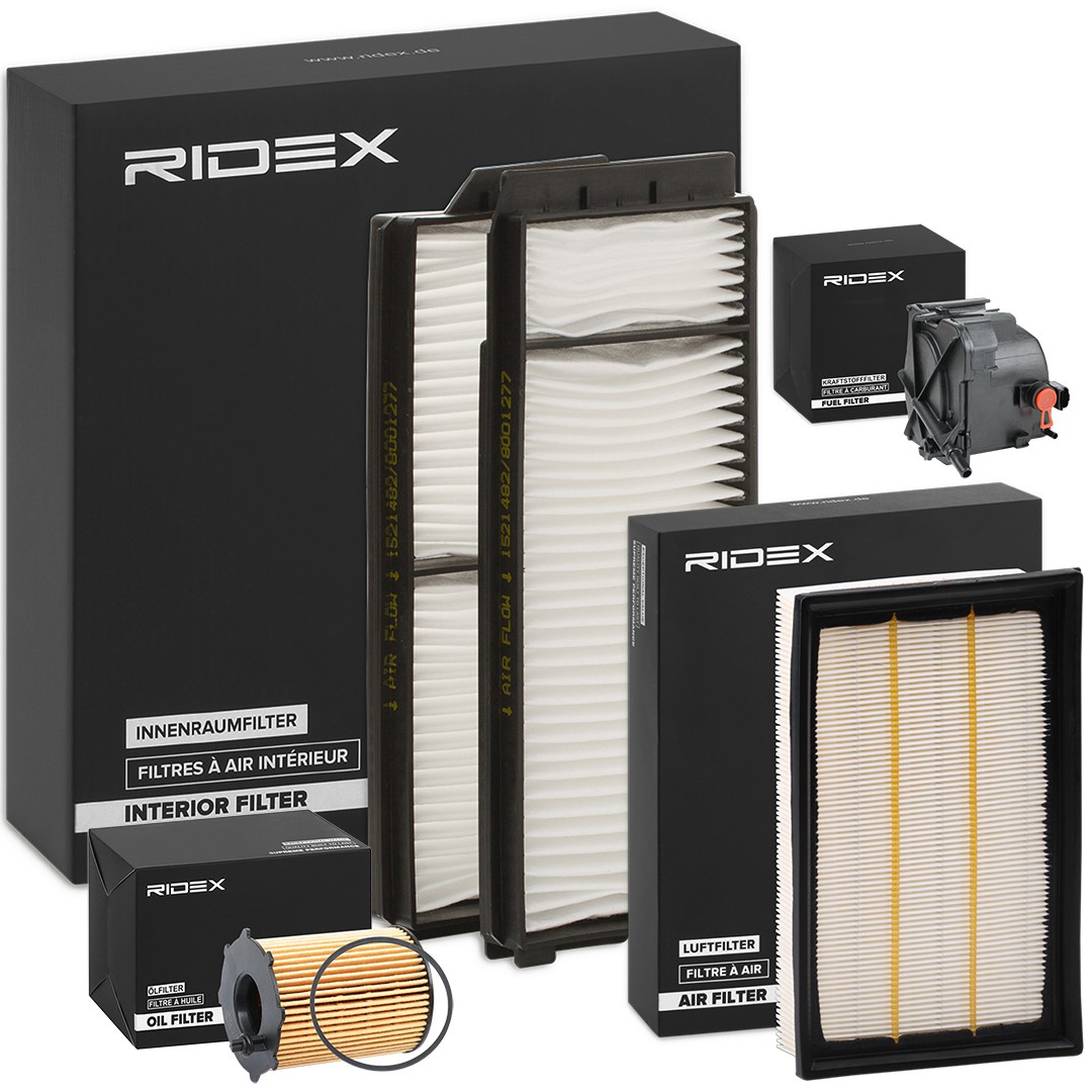 RIDEX Filtersett 4055F29501 Filtersett RIDEX Mazda 323 4055F29501