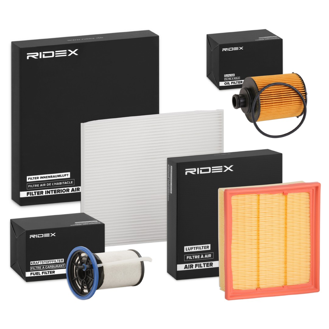 RIDEX Filter - Sada 4055F29546 Filter - sada RIDEX GIULIETTA 4055F29546 lacné