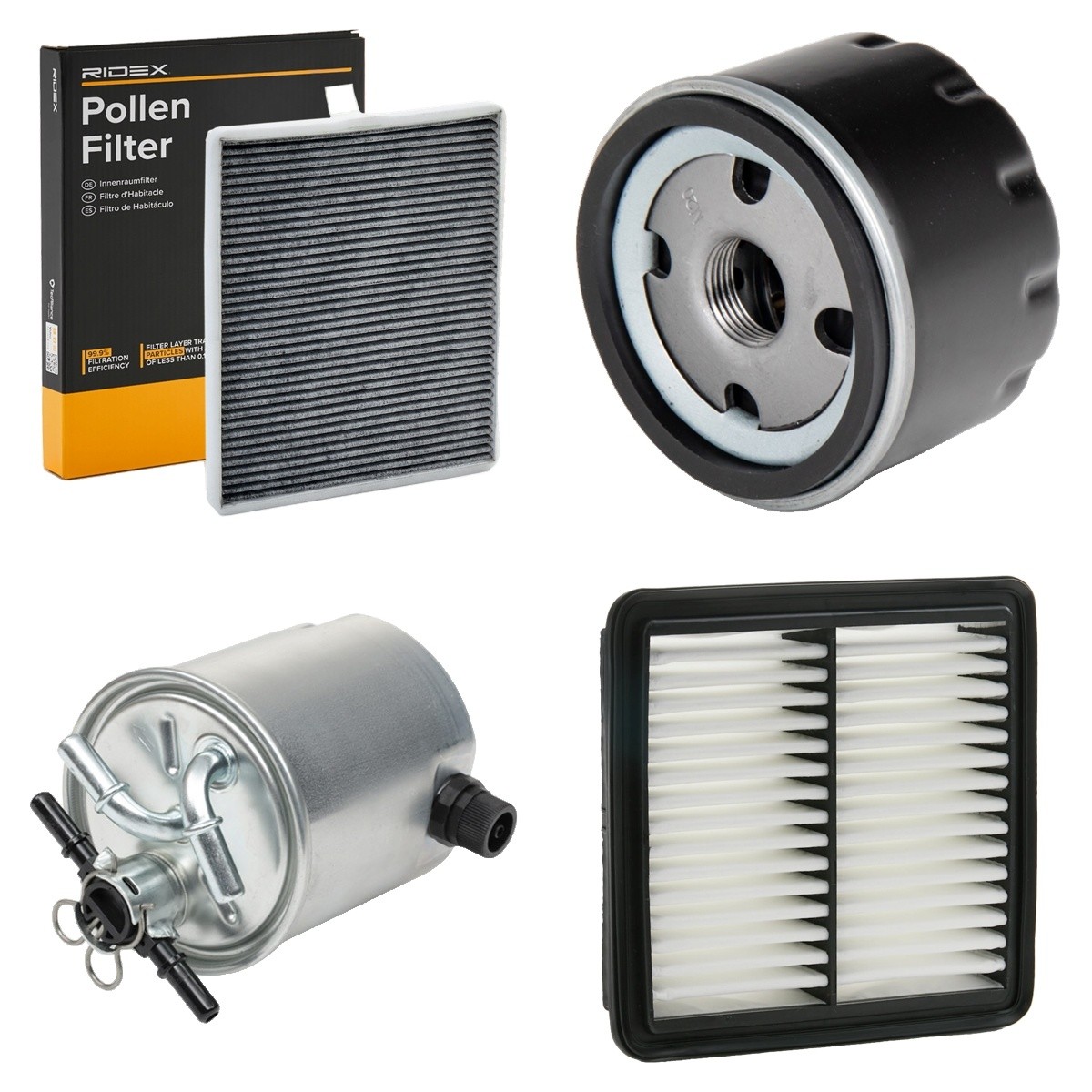 RIDEX Filtrs-Komplekts 4055F30440 4055F30440 Filtrs-komplekts RIDEX SUZUKI SJ 413