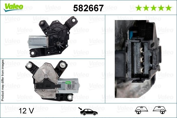 VALEO Pesuri mootor 582667 582667 Klaasipuhasti mootor OPEL VIVARO VALEO