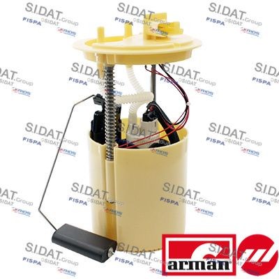 SIDAT Brændstof, føderdel 72480AS 72480AS Brændstofpumpe SIDAT FIAT QUBO