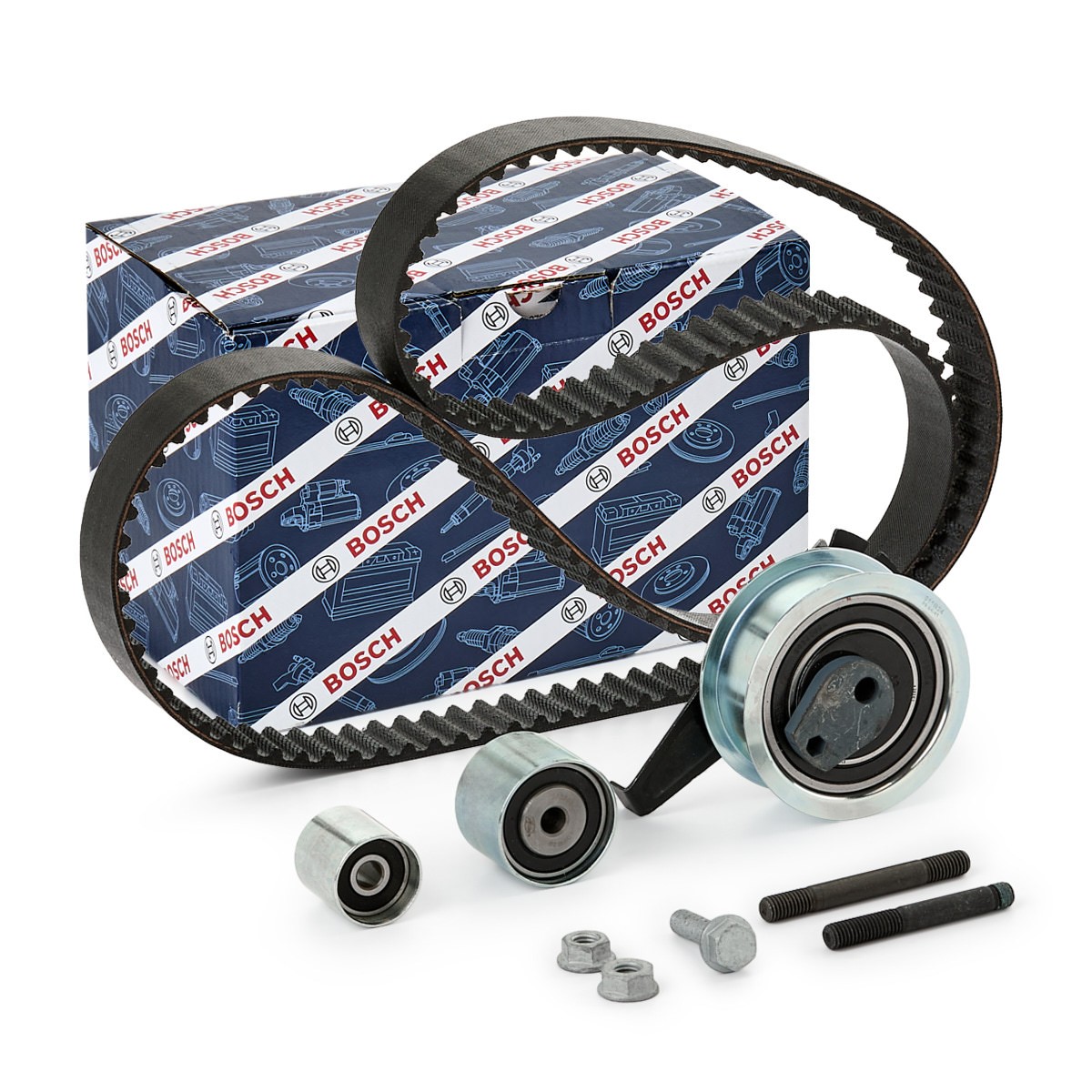 BOSCH Timing belt kit 1 987 946 706 BOSCH 1 987 946 706 Timing belt kit AUDI A5 B9 Convertible (F57) 40 TFSI 204 hp 2023