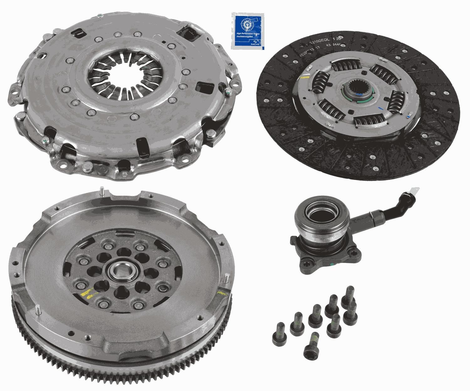 SACHS Sidurikomplekt 2290 601 150 SACHS 2290 601 150 originaal Sportsidur Transit Mk7 Avatava Veoauto / Šassii (V363) hind