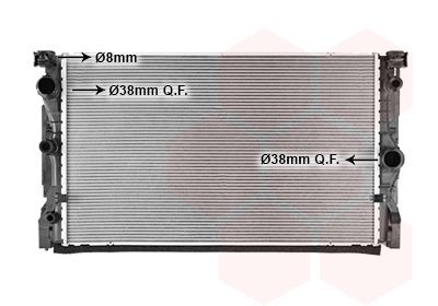 VAN WEZEL Radiateur 06012718 VAN WEZEL 06012718 Radiateur BMW G31 prijs