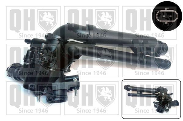 Θερμοστάτης, ψυκτικό υγρό QUINTON HAZELL QTH1121K QUINTON HAZELL QTH1121K: Θερμοστάτης Mercedes E-class 2019