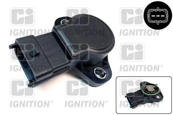 Sensor, posição borboleta QUINTON HAZELL XPOT628 QUINTON HAZELL XPOT628 Sensor do corpo da borboleta KIA CARENS 2017