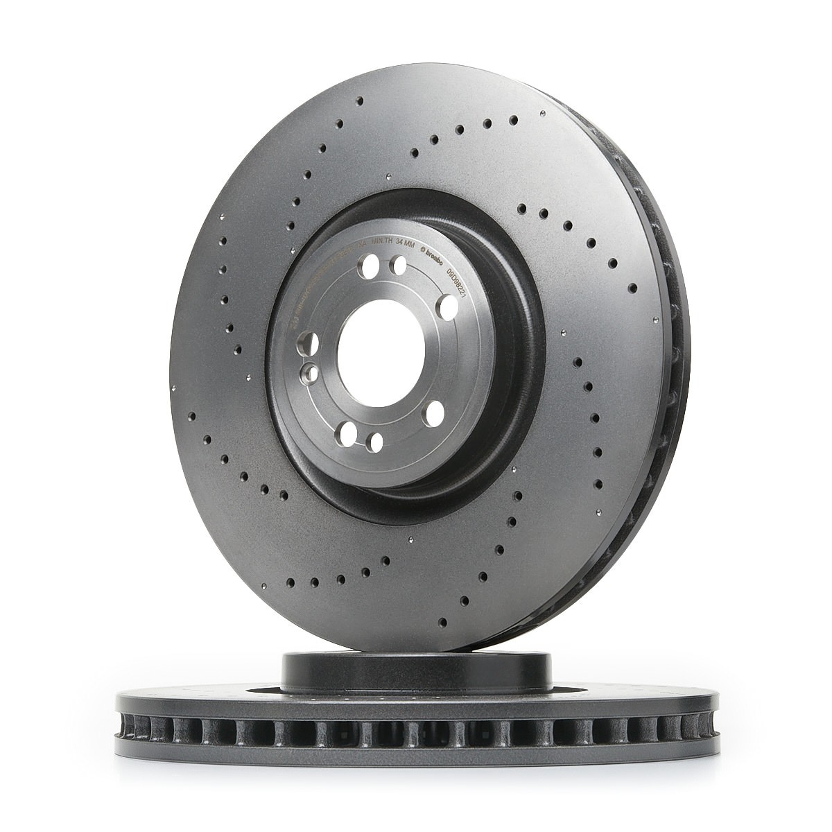 BREMBO Remschijf 09.D982.21 Rem GLE W167: Remschijf BREMBO Prime 09.D982.21