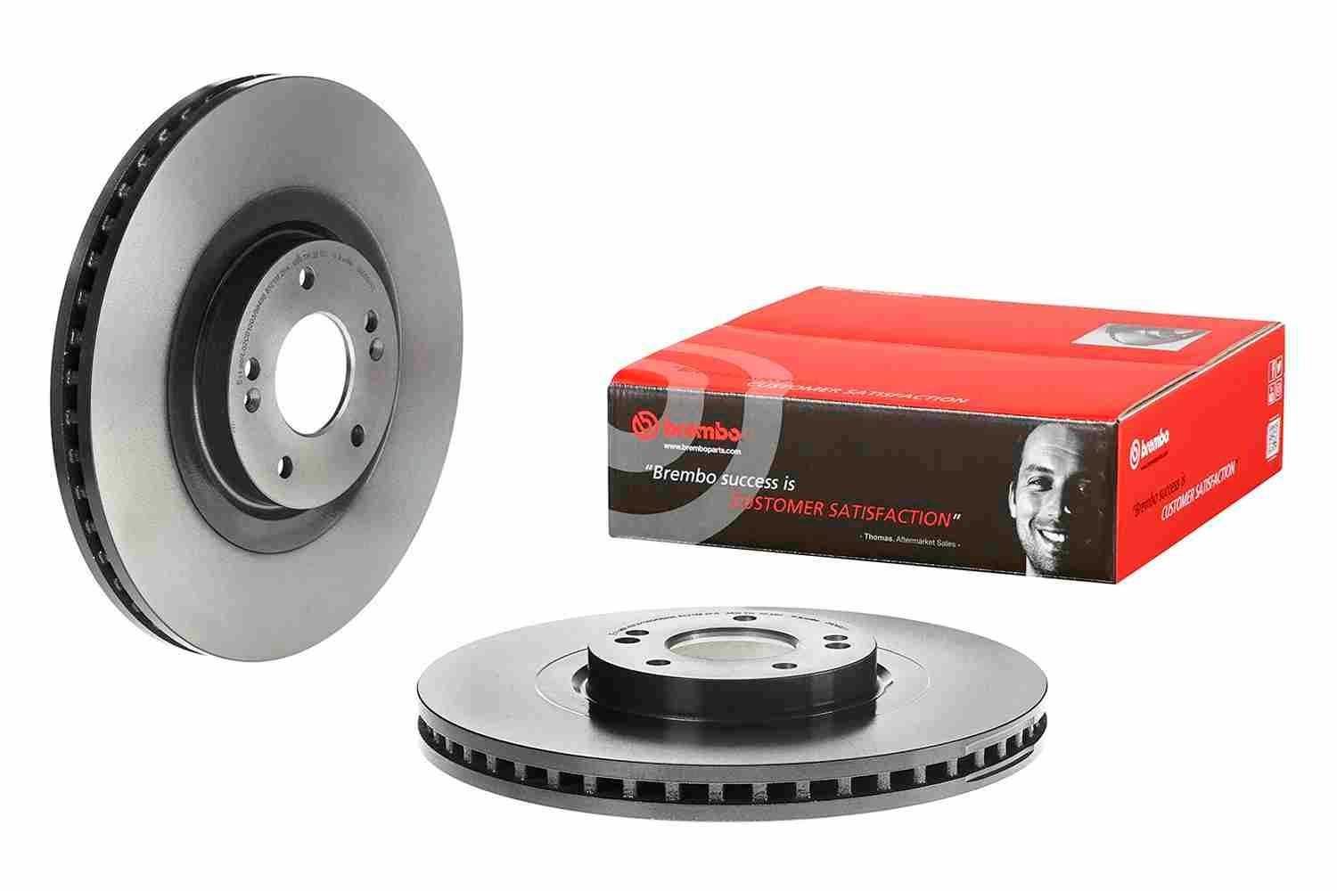 BREMBO Bremseskive 09.D990.11 BREMBO 09.D990.11 Bremseskive HYUNDAI Santa Fé IV (TM) 2.2 CRDi AWD 193 HK 2023