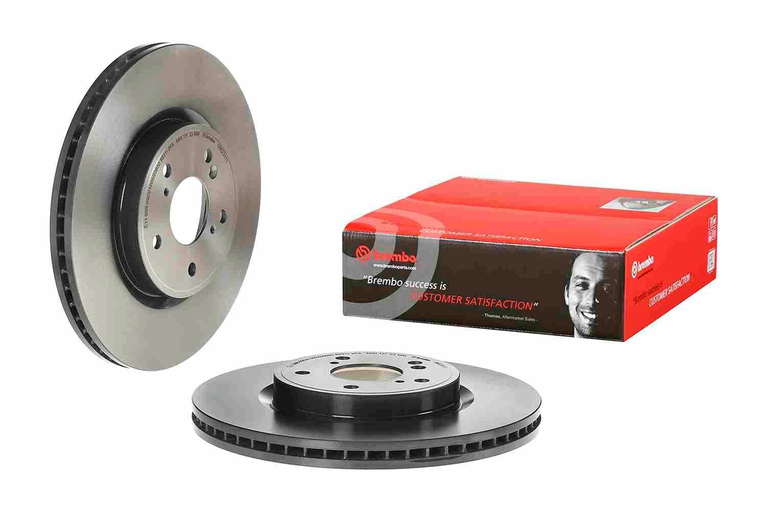 BREMBO Bromsskiva 09.E231.11 BREMBO 09.E231.11 Bromsskiva HONDA Accord X Sedan (CV) 1.5 VTEC 190 hk 2020