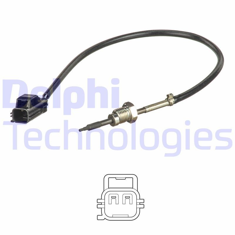 Sensor, udstødningsgastemperatur DELPHI TS30224 DELPHI TS30224 Sensor udstødningsgastemperatur VOLVO V70 2002