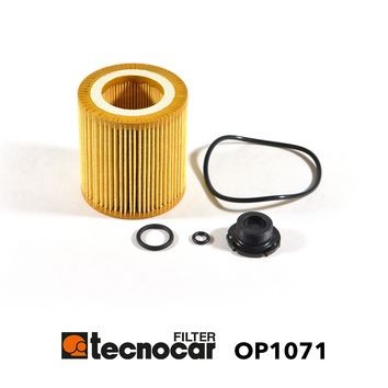 TECNOCAR Oliefilter OP1071 OP1071 Oliefilter van de motor BMW 7-serie TECNOCAR