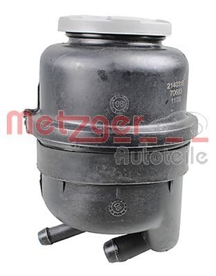 METZGER Ekspansionsbeholder, Hydraulikolie- servostyring 2140315 2140315 Udligningsbeholder hydraulikolie agr BMW X2 METZGER