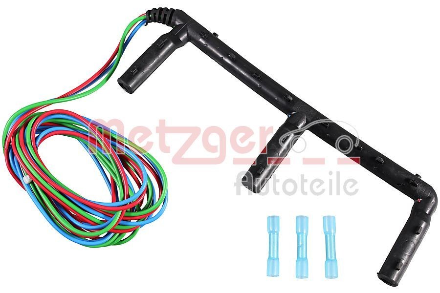 METZGER Kabelreparasjonssett, glødeplugg 2324117 Tennspole METZGER Iveco Daily 2324117