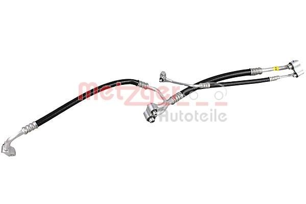 Hoge druk- / lage drukleiding, airconditioning METZGER 2360118 METZGER 2360118 Airco slang Opel CORSA 2008