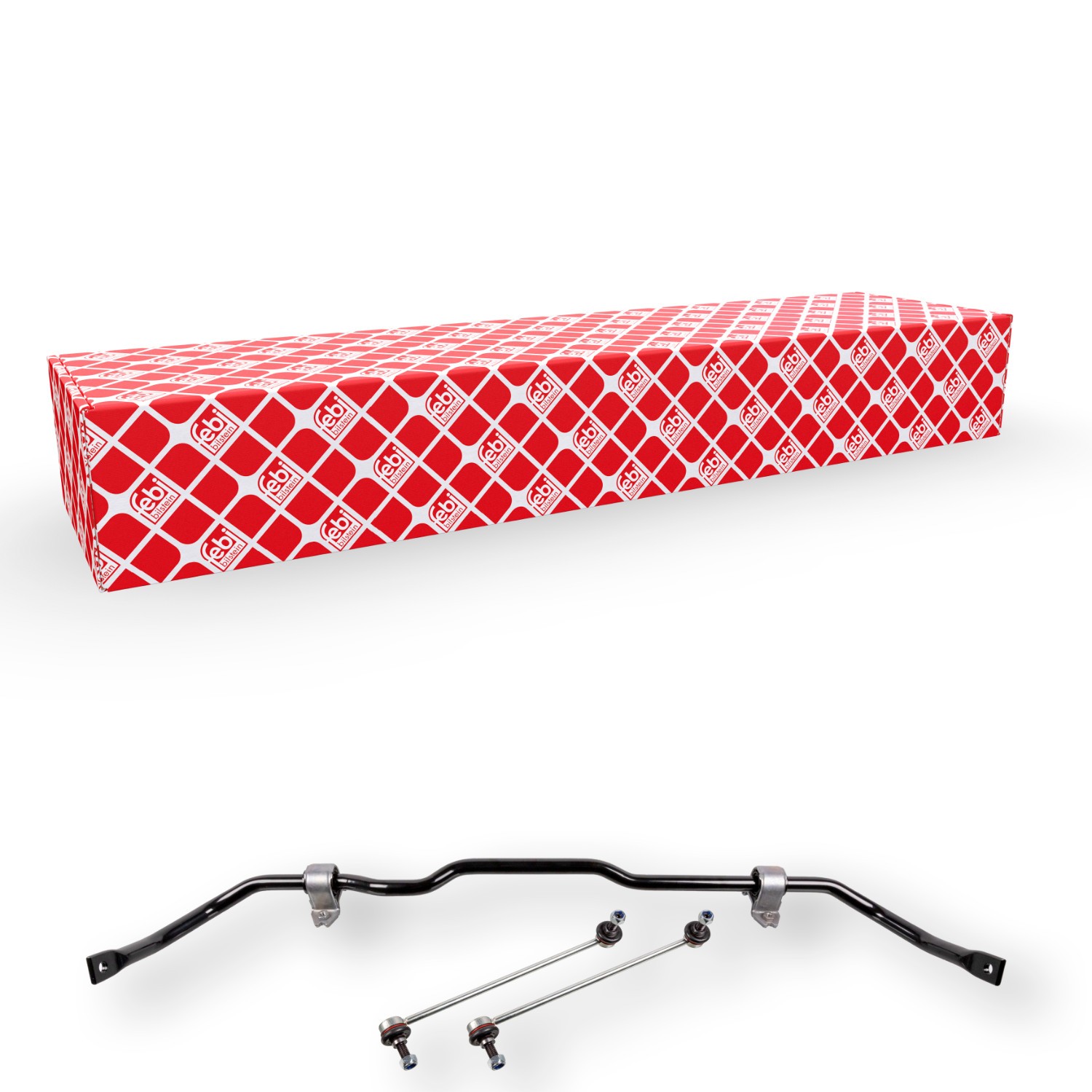 Stabiliser Set FEBI BILSTEIN 175075 FEBI BILSTEIN 175075 2005 AUDI 80 anti roll bar replacement