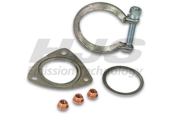 HJS Montageset partikelfilter 82 14 2796 82 14 2796 Flexibele uitlaatpijp CHEVROLET MATIZ HJS