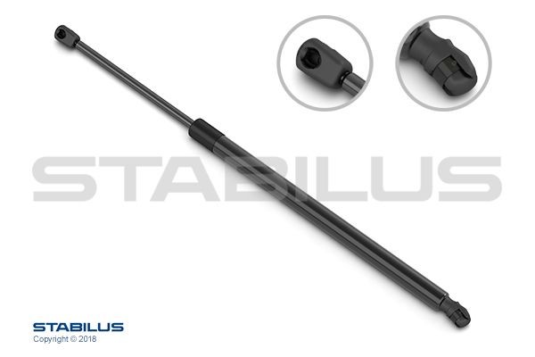 STABILUS Heckklappendämpfer / Gasfeder 697448 Gasfeder Heckklappe STABILUS Volkswagen BEETLE 697448