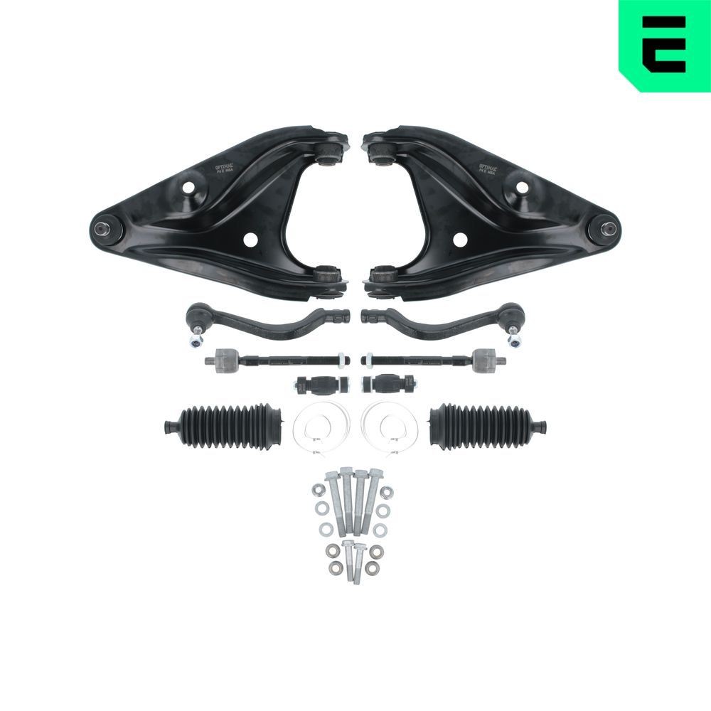 OPTIMAL Styrarmssats, hjulupphängning G8-2012 OPTIMAL G8-2012 Reparationssats länkarm Citroen XSARA kostand