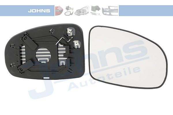 JOHNS Sklo vonkajżieho zrkadla 81 27 38-81 JOHNS 81 27 38-81 Sklo vonkajżieho zrkadla