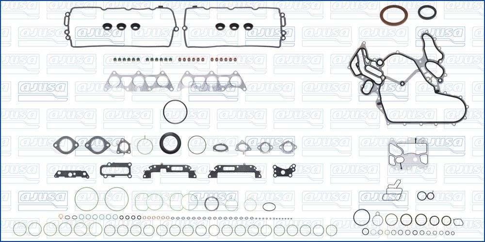 AJUSA Komplet pakningssæt, motor 51095300 AJUSA 51095300 A6 C8 Allroad (4AH) Topstykke pakning pris
