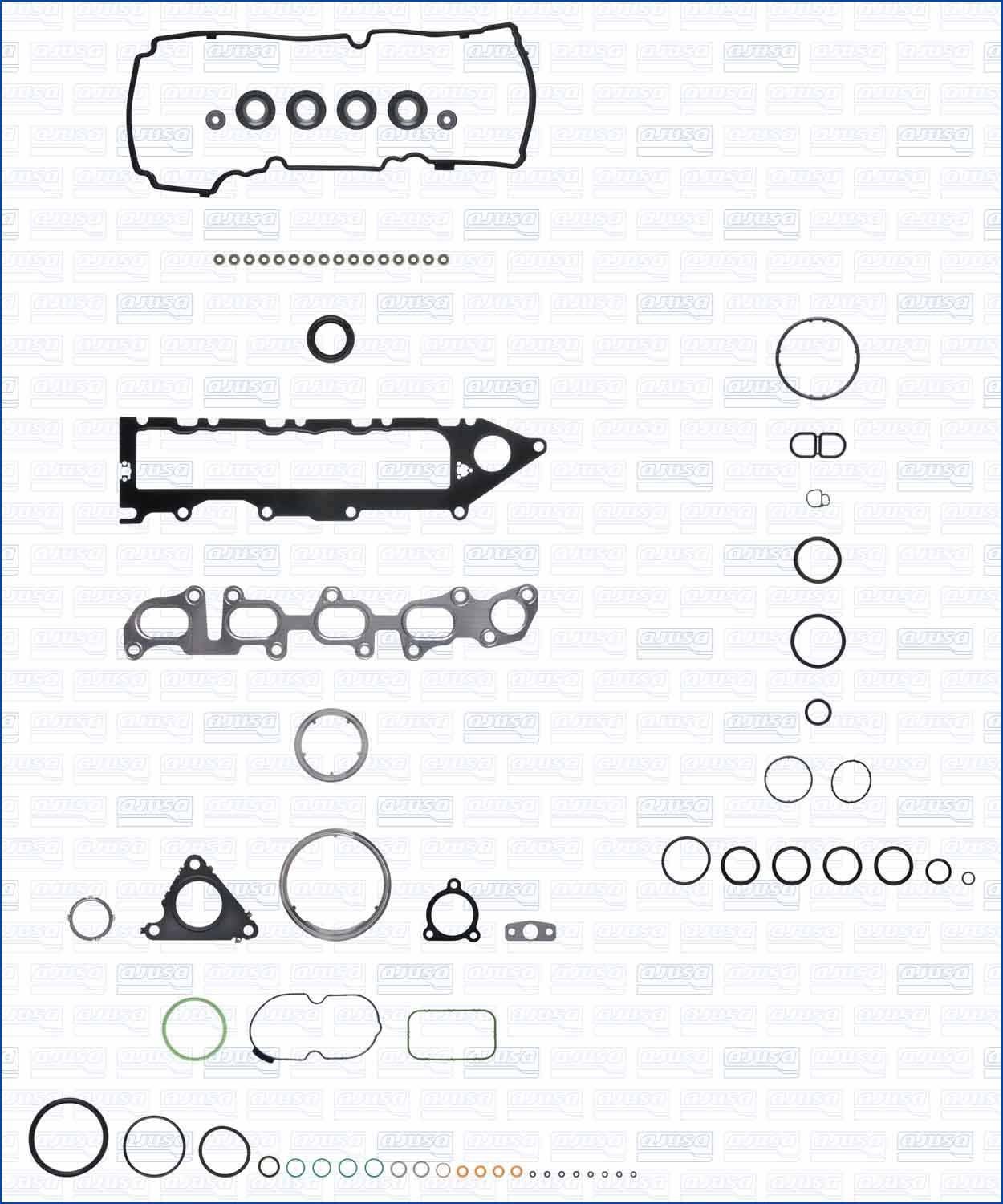 AJUSA Motor pakking, complete set 51095400 AJUSA 51095400 Pakkingsset motorblok T-Cross (C11_) prijs