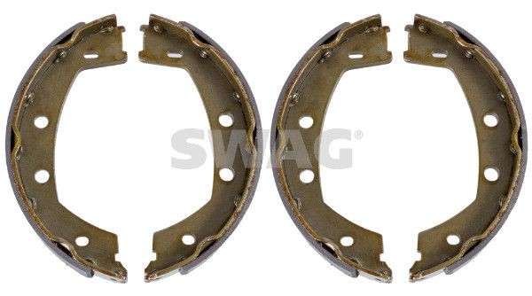 SWAG Piduriklotside komplekt 33 10 2751 33 10 2751 Trummelpiduriklotsid SWAG NISSAN TERRANO
