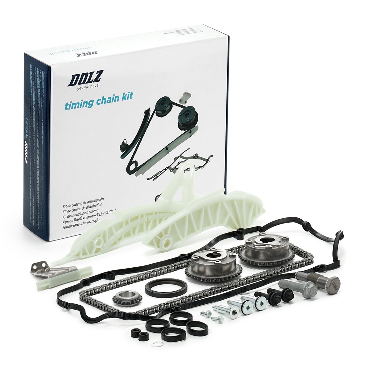 DOLZ Styrekædesæt SKCB002V DOLZ SKCB002V originale Forkæde SKODA 105,120 pris
