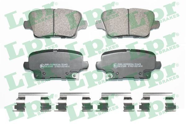 LPR Bremseklosser 05P2141K 05P2141K Bremseklosser LPR OPEL VIVARO