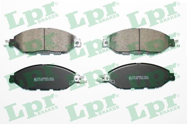 LPR Bremseklosser 05P2185 Bremsebelegg LPR Nissan PRIMERA 05P2185