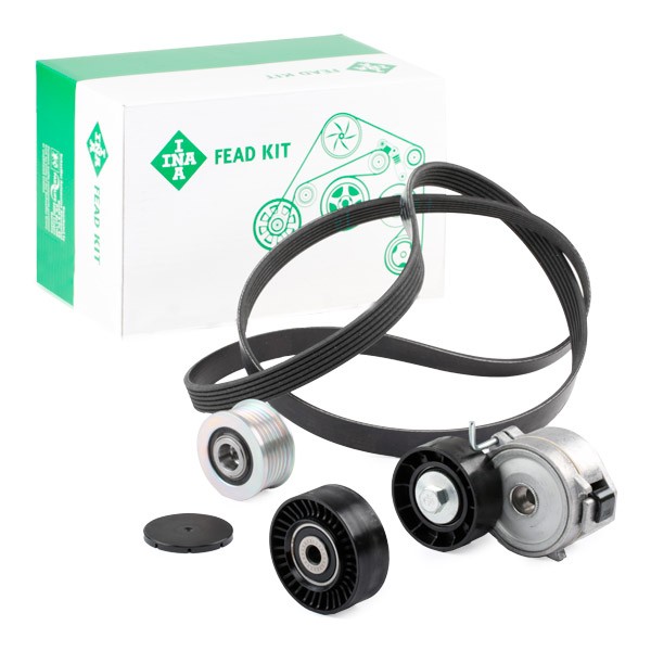 INA V-Ribbed Belt Set 529 0518 20 Ford TRANSIT COURIER INA poly v-belt kit 529051820