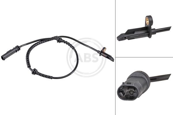 A.B.S. Sensor, ABS 32030 A.B.S. 32030 Hjulhastighetsfoler Chevy TAHOE billige