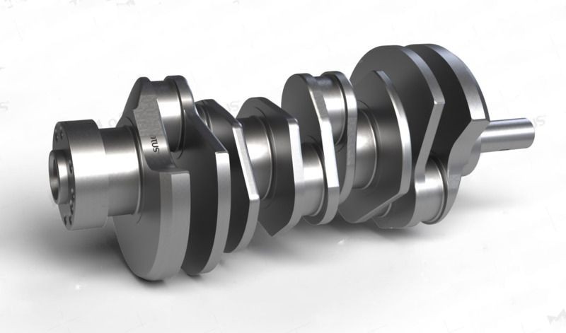 Crankshaft IPSA CK012300 IPSA CK012300 Crankshaft Mercedes S-Class 2007