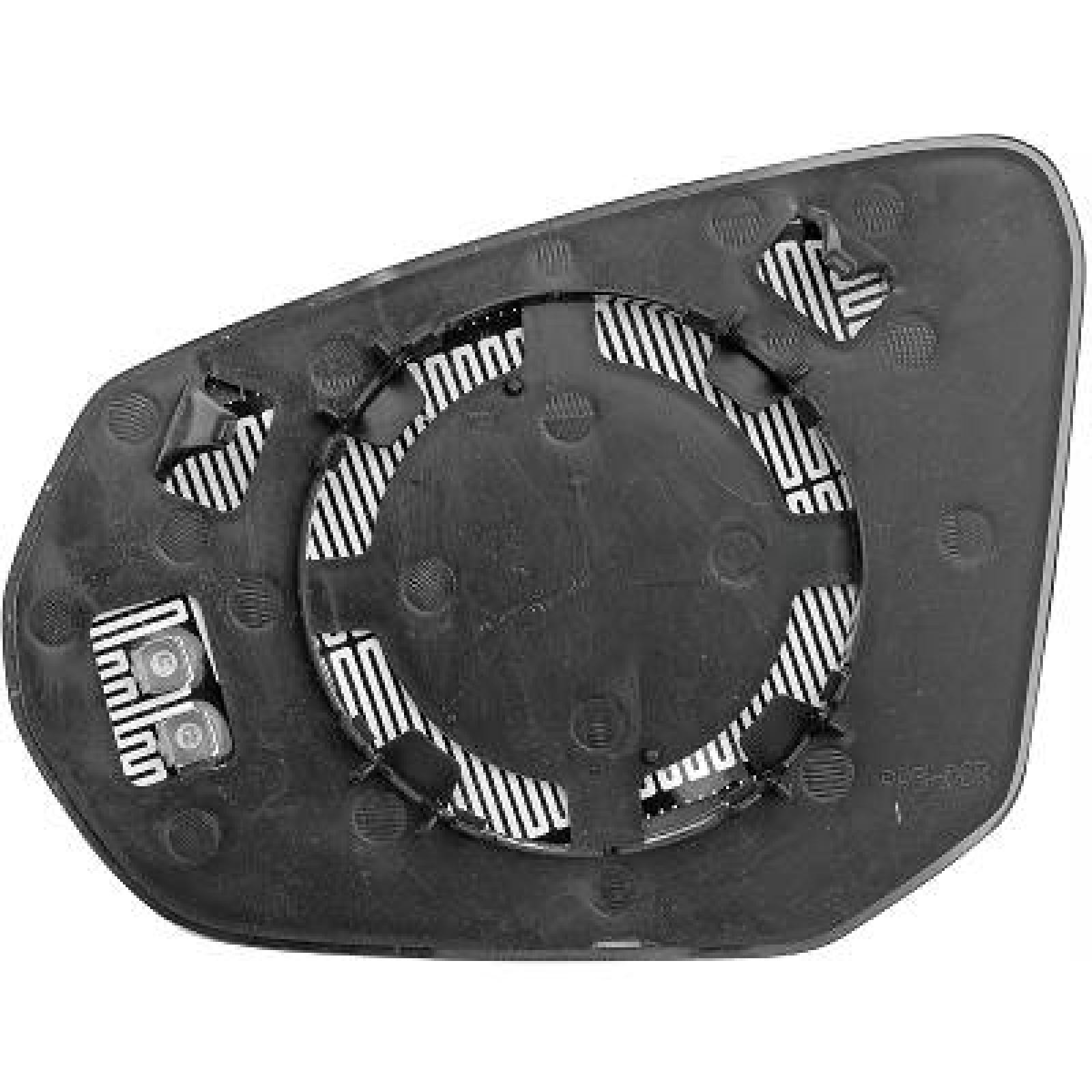 DIEDERICHS Mirror Glass, outside mirror 1055226 AUDI Q3 DIEDERICHS glass for wing mirror 1055226
