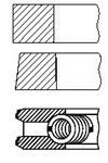 FAI AutoParts Kolvringsats PR253-000 PR253-000 FAI AutoParts kolvringssats AUDI A2