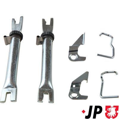 JP GROUP Afstelset, trommelrem 1265000310 JP GROUP 1265000310 Toebehoren remschoen Opel Astra G Sedan goedkoop