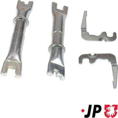 JP GROUP Kit dispositivo di registrazione, freno a tamburo 1565000110 JP GROUP 1565000110 Kit di accessori per ganasce freno FORD Transit Tourneo (FC_ _) originali prezzo