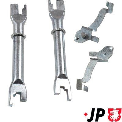 JP GROUP Afstelset, trommelrem 3565000410 JP GROUP 3565000410 Rem montageset Hyundai Accent LC goedkoop