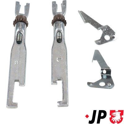 JP GROUP Etterjusteringssett, trommelbrems 4065000210 Tilbehørsett bremsesko JP GROUP Nissan ALMERA 4065000210