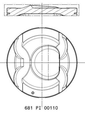 Männät MAHLE 681 PI 00110 002 KIA PICANTO 2021 Männät MAHLE 681 PI 00110 002