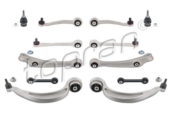 TOPRAN Draagarm set 119 344 119 344 TOPRAN Wielophanging rep set Mercedes-Benz goedkoop