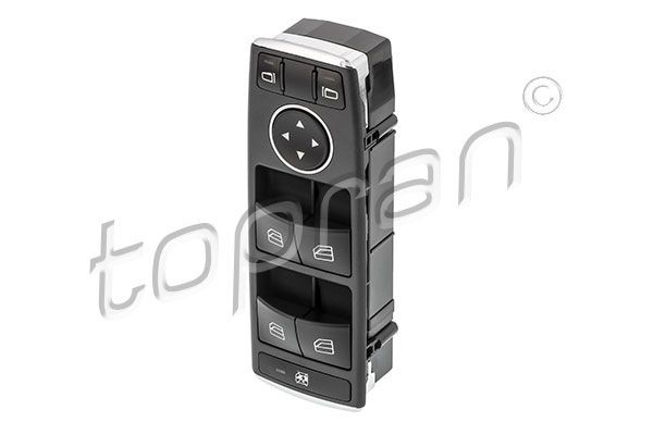 TOPRAN Bouton de lève-vitre 409 629 Mercedes-Benz Classe E Interrupteur de vitres électriques TOPRAN 409 629