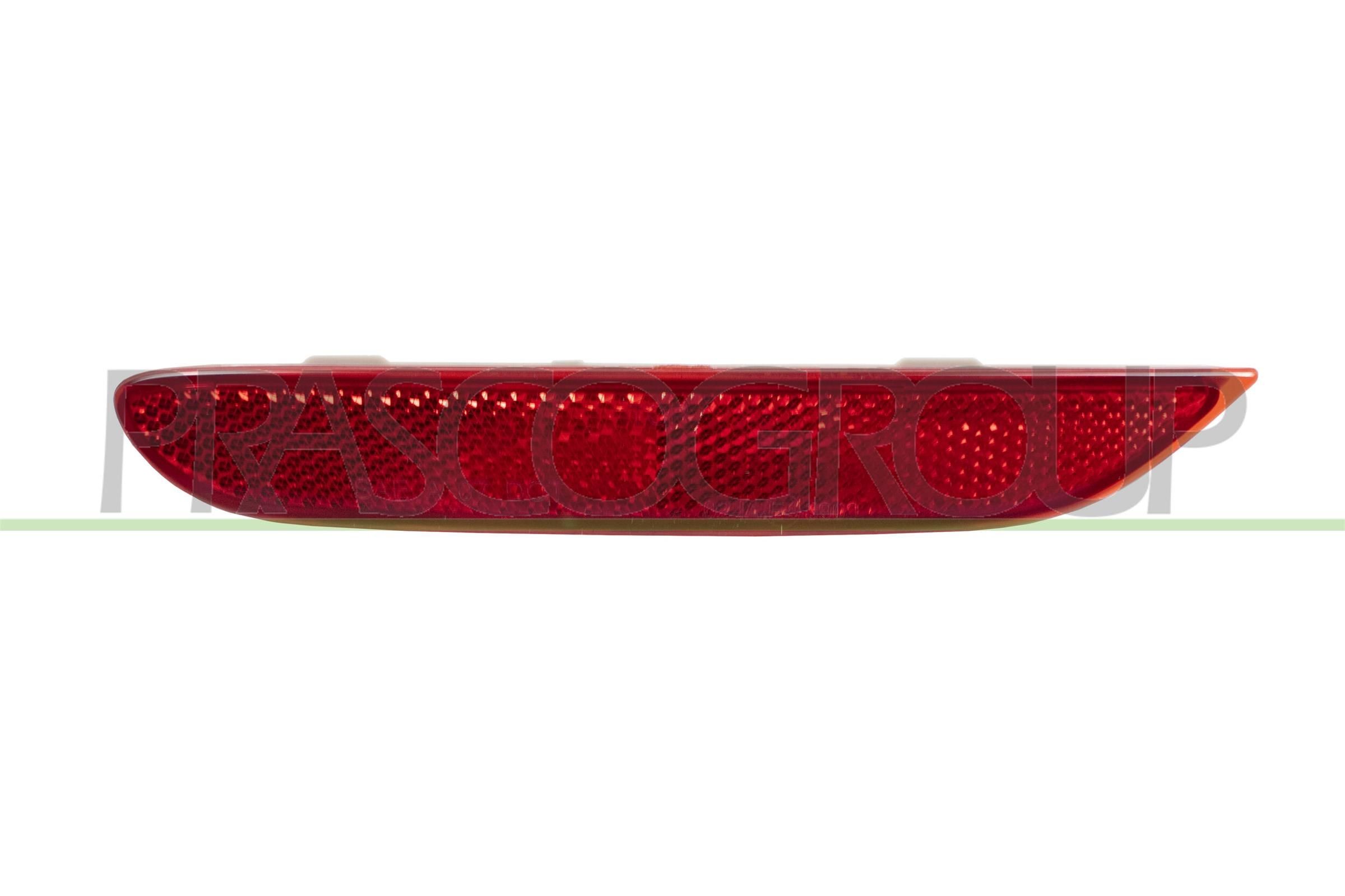 PRASCO Riflettore, Luce di posizione / ingombro DS7124354 Costo Catarifrangente posteriore PRASCO NISSAN DS7124354