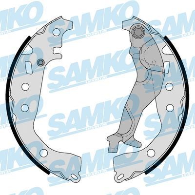 SAMKO Σετ σιαγόνων φρένων 81203 SAMKO 81203 γνήσια Σιαγώνες Yaris IV (_P21_, _PA1_, _PH1_) κόστος