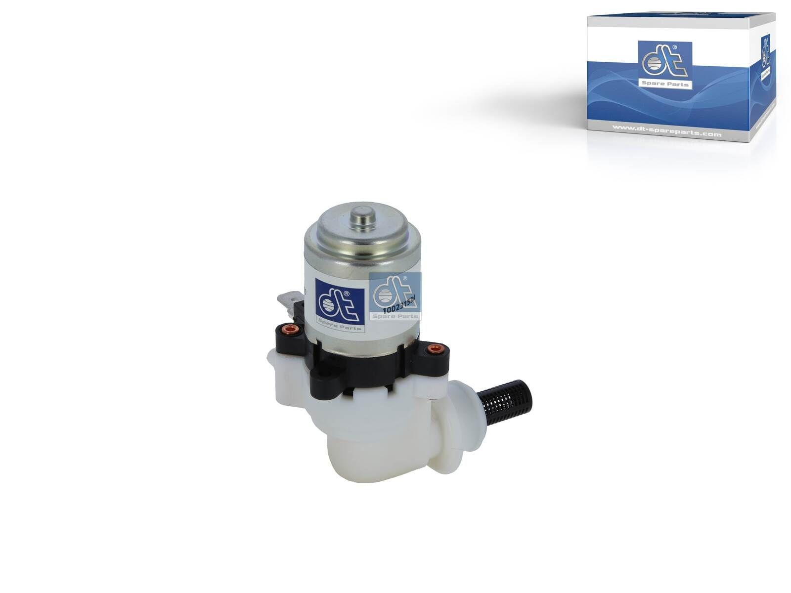 DT Spare Parts Spolvätskepump, fönster 12.73560 12.73560 DT Spare Parts Spolvätskepump Seat